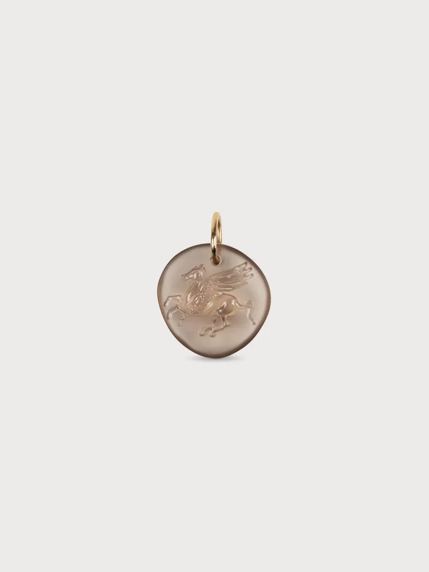 Pegasus Pendant - Smokey Quartz