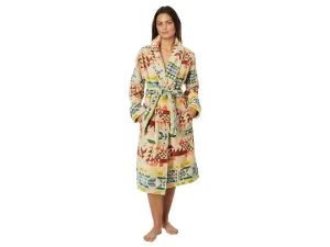Pendleton Bademantel Damen Größe L (12-14) Mehrfarbig 100% Baumwolle Nachtwäsche JDM164