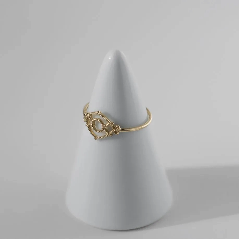 Petite Lace Deco Ring - III