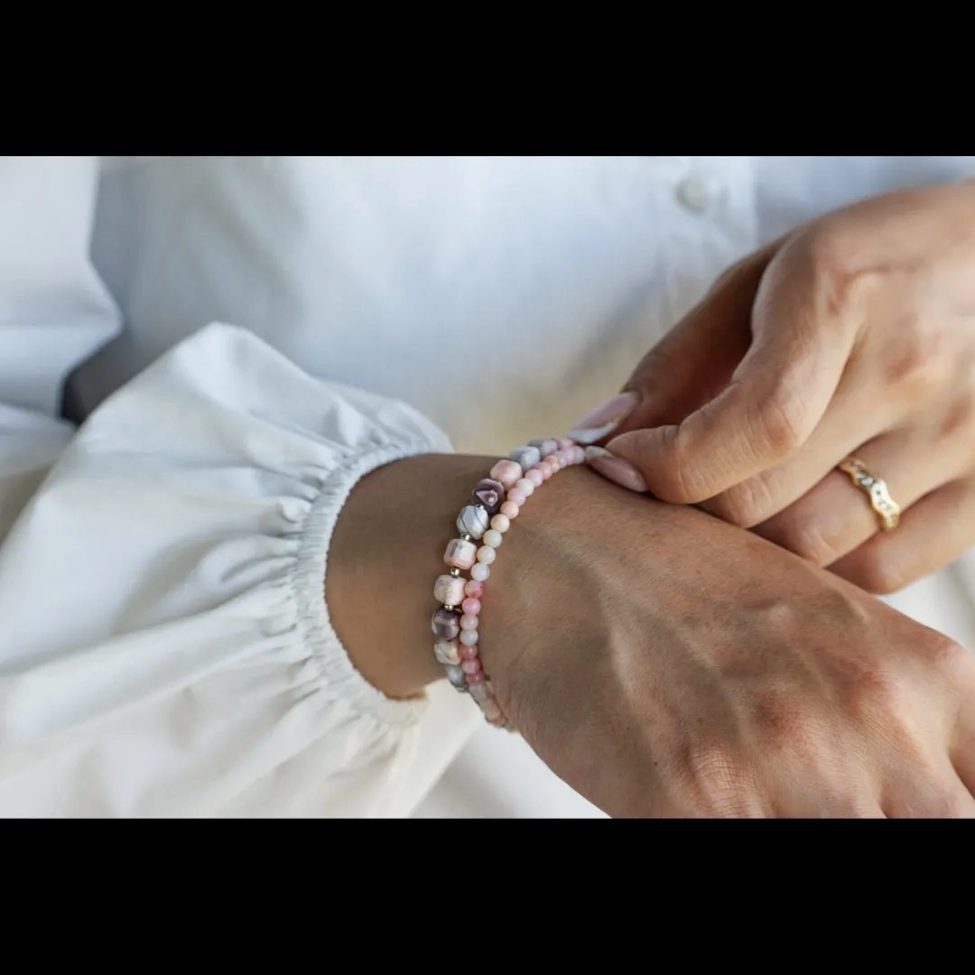 Pink Opal Bracelet II (4mm)