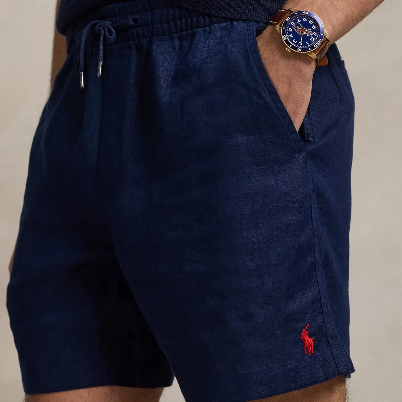 Polo Ralph Lauren Prepsters Flache Front Klassisches Newport Navy