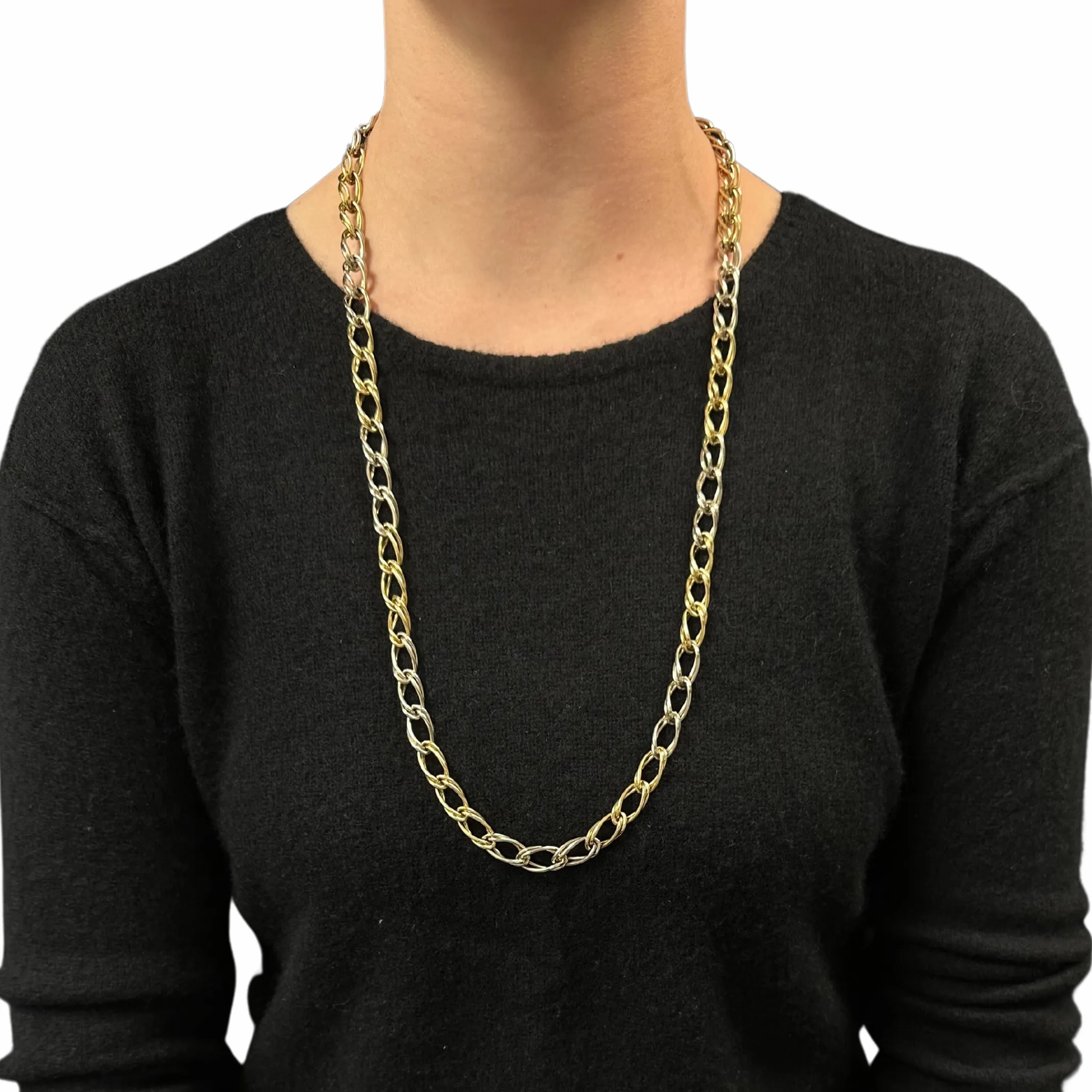 Pomellato 18K Yellow Gold Link Necklace