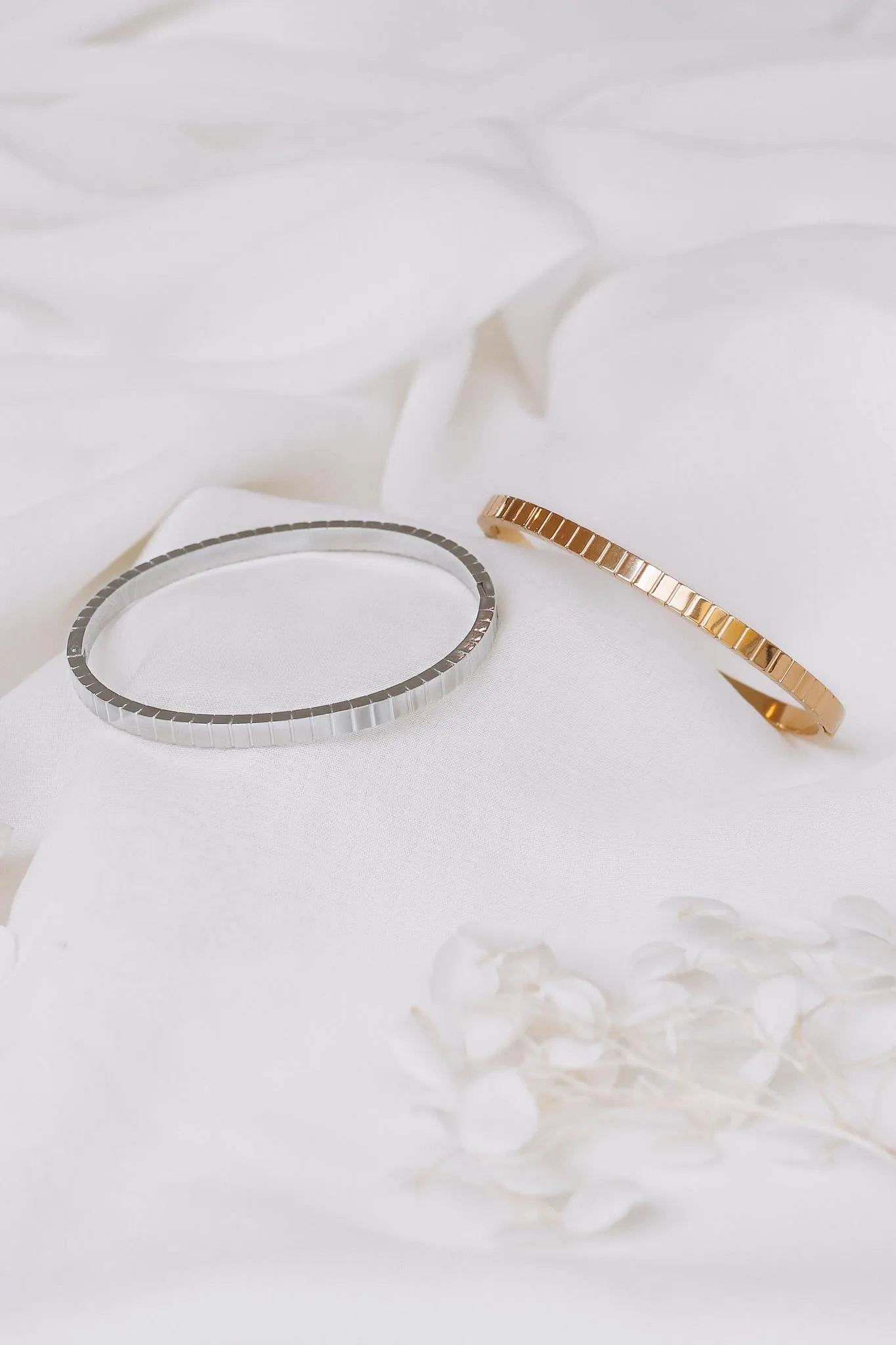 Portia - Stainless Steel Bangle