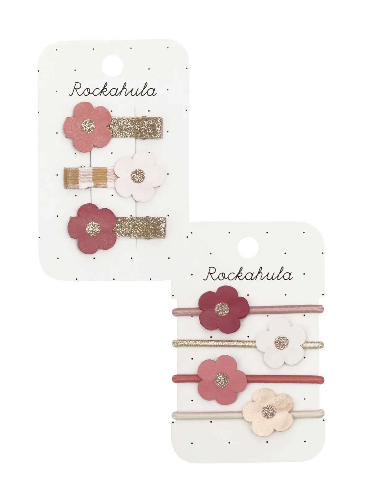 Prairie Flower Clips &amp; Scrunchies Set