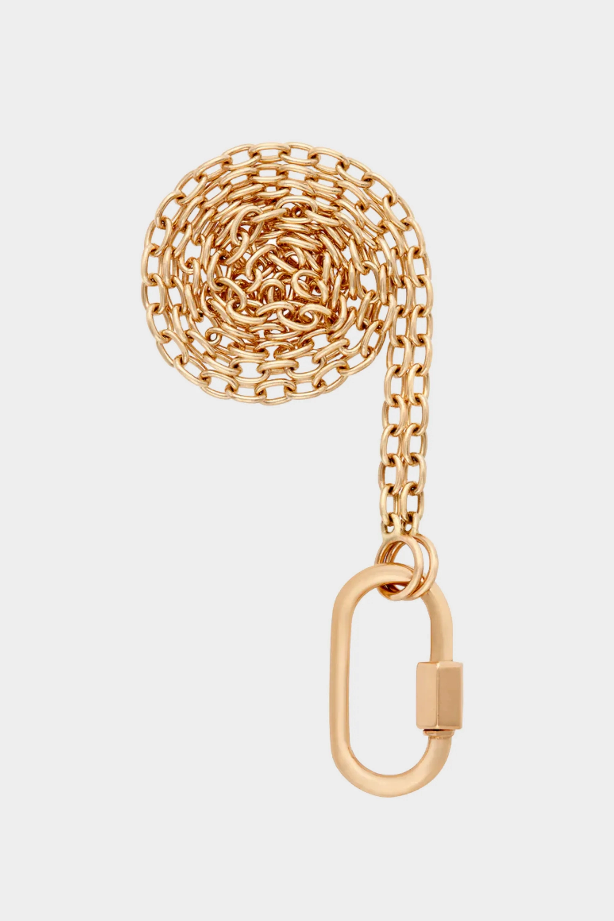 Pulley Chain - 15&quot;, Yellow Gold