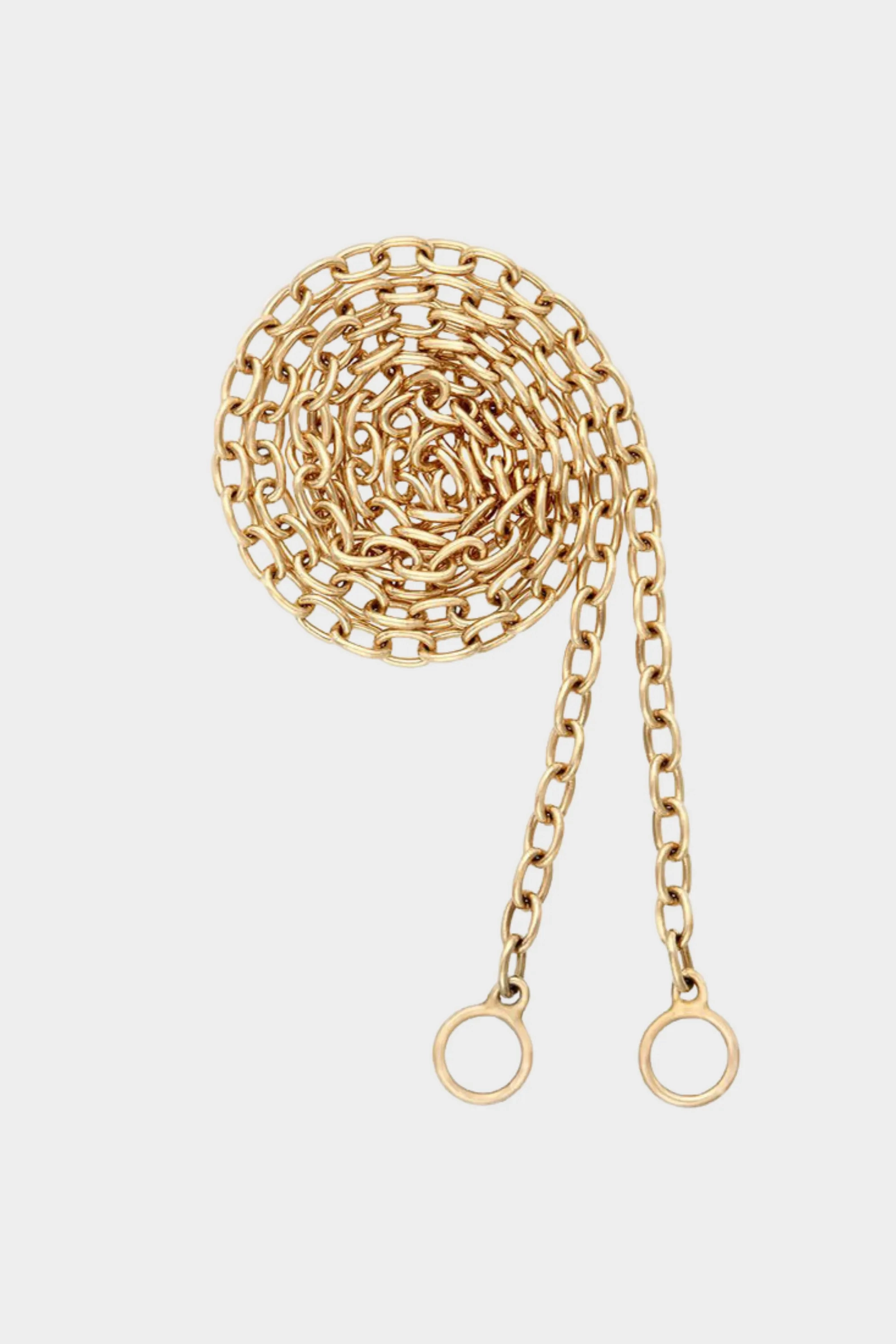 Pulley Chain - 15&quot;, Yellow Gold