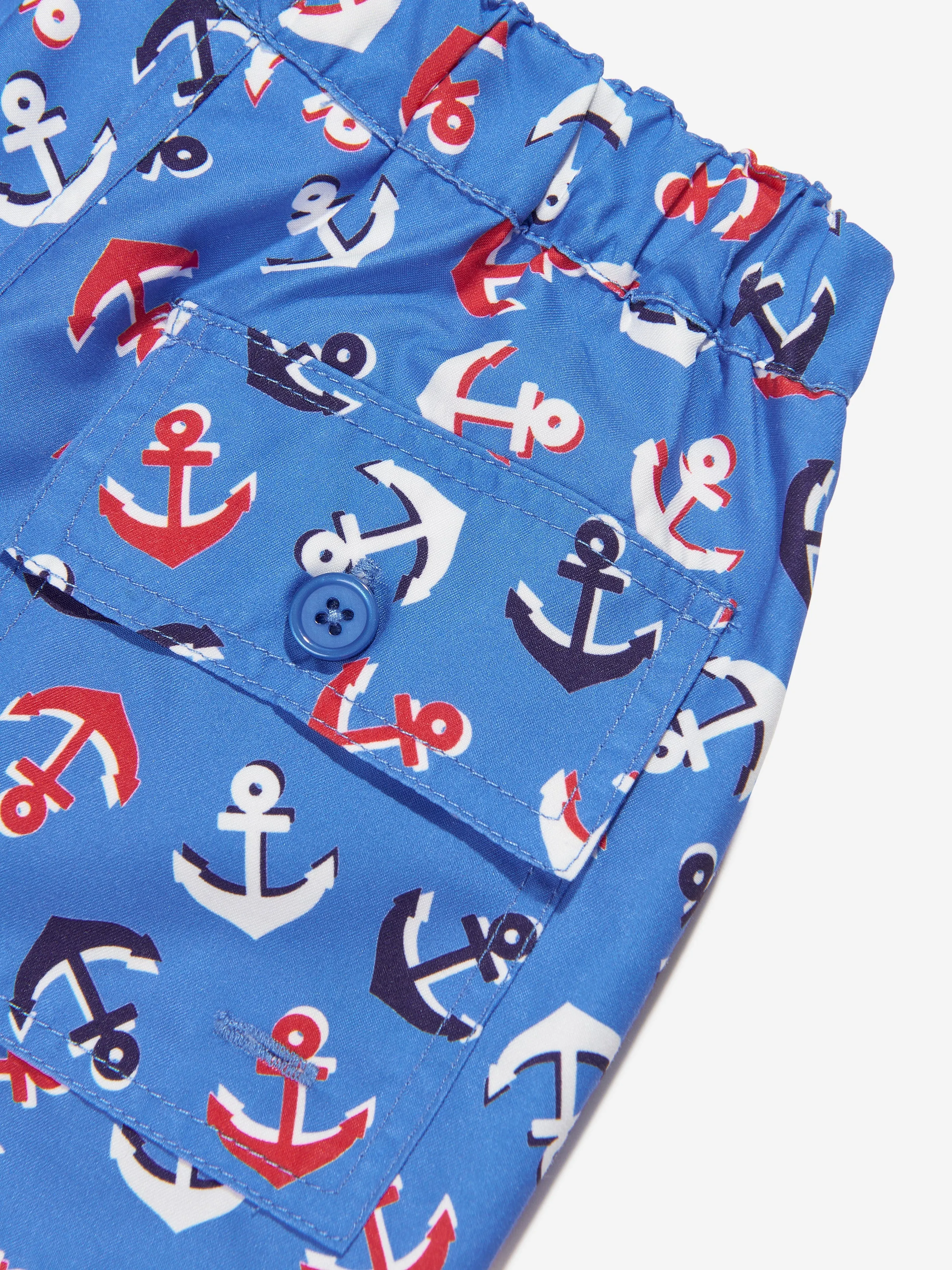 Rachel Riley Baby Boys Anker-Badeshorts in Blau