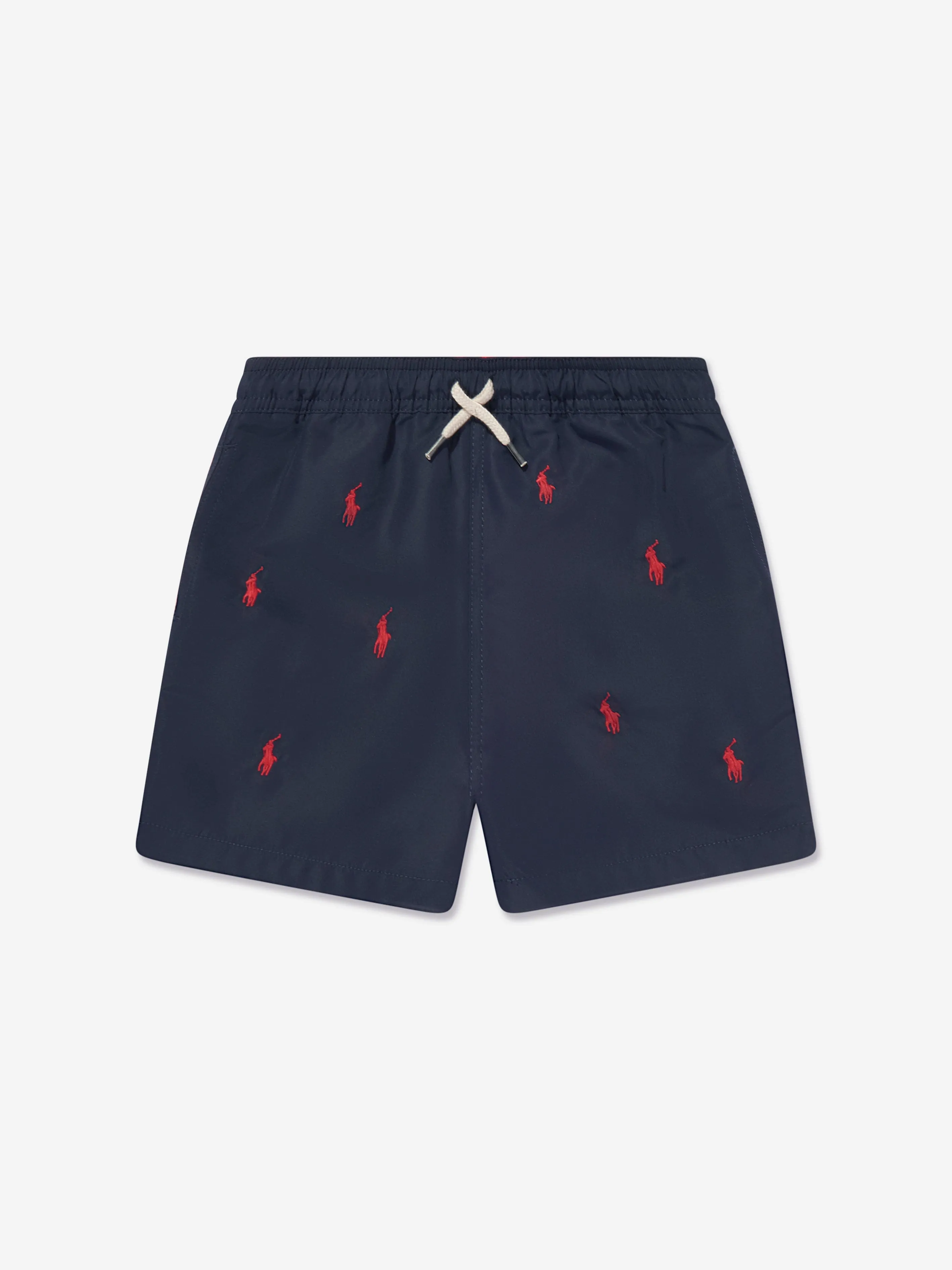Ralph Lauren Jungen Logo Badeshorts in Marineblau