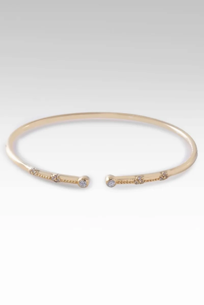 Rejoice in Gratitude Tip-to-Tip Bracelet? in White Zircon