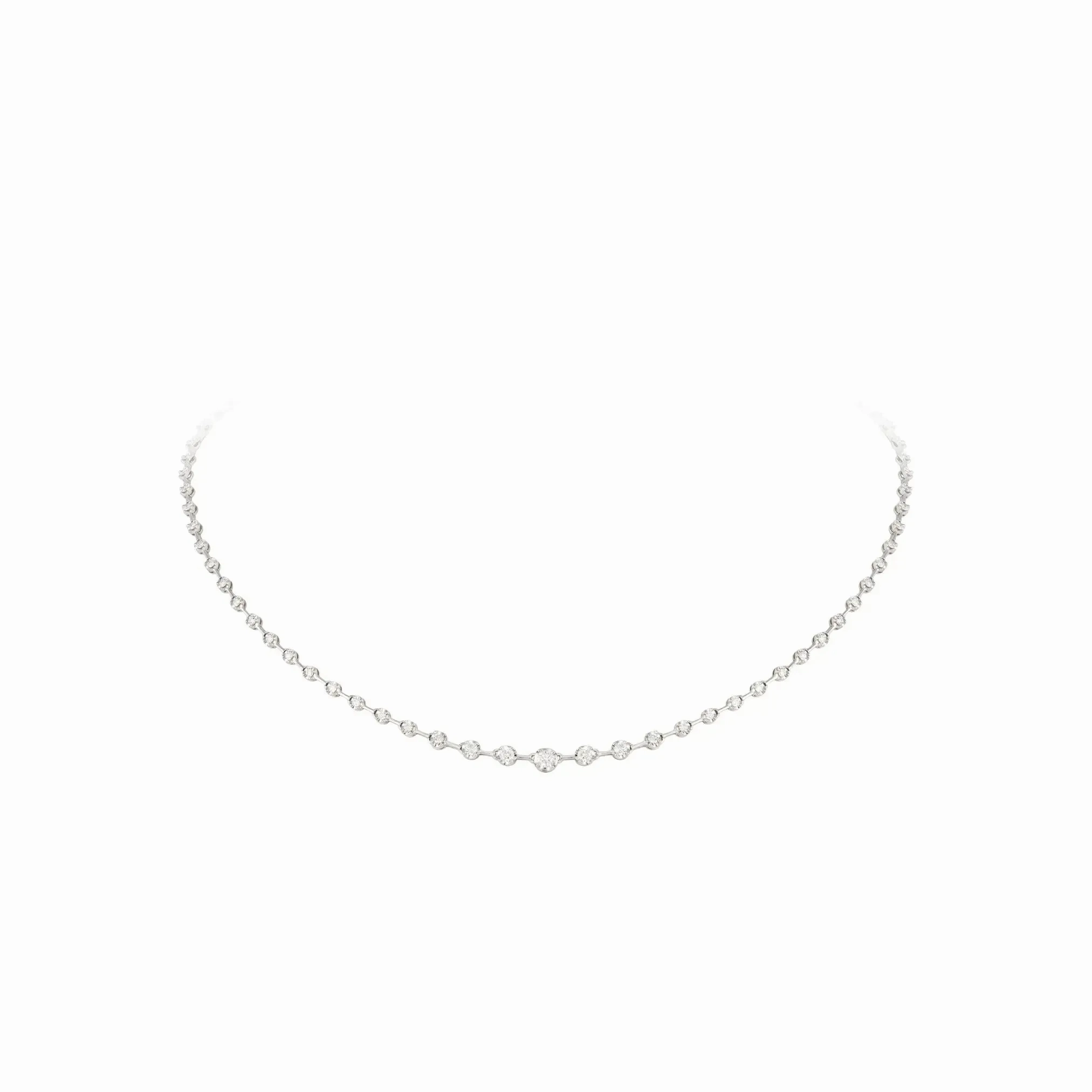 Renata Diamond Tennis Necklace
