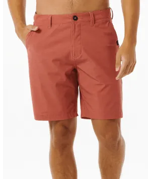 Rip Curl Boardwalk Phase Nineteen Shorts - Terrakotta