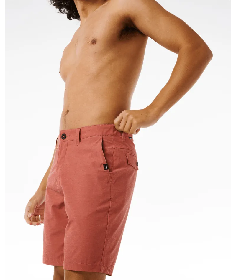 Rip Curl Boardwalk Phase Nineteen Shorts - Terrakotta