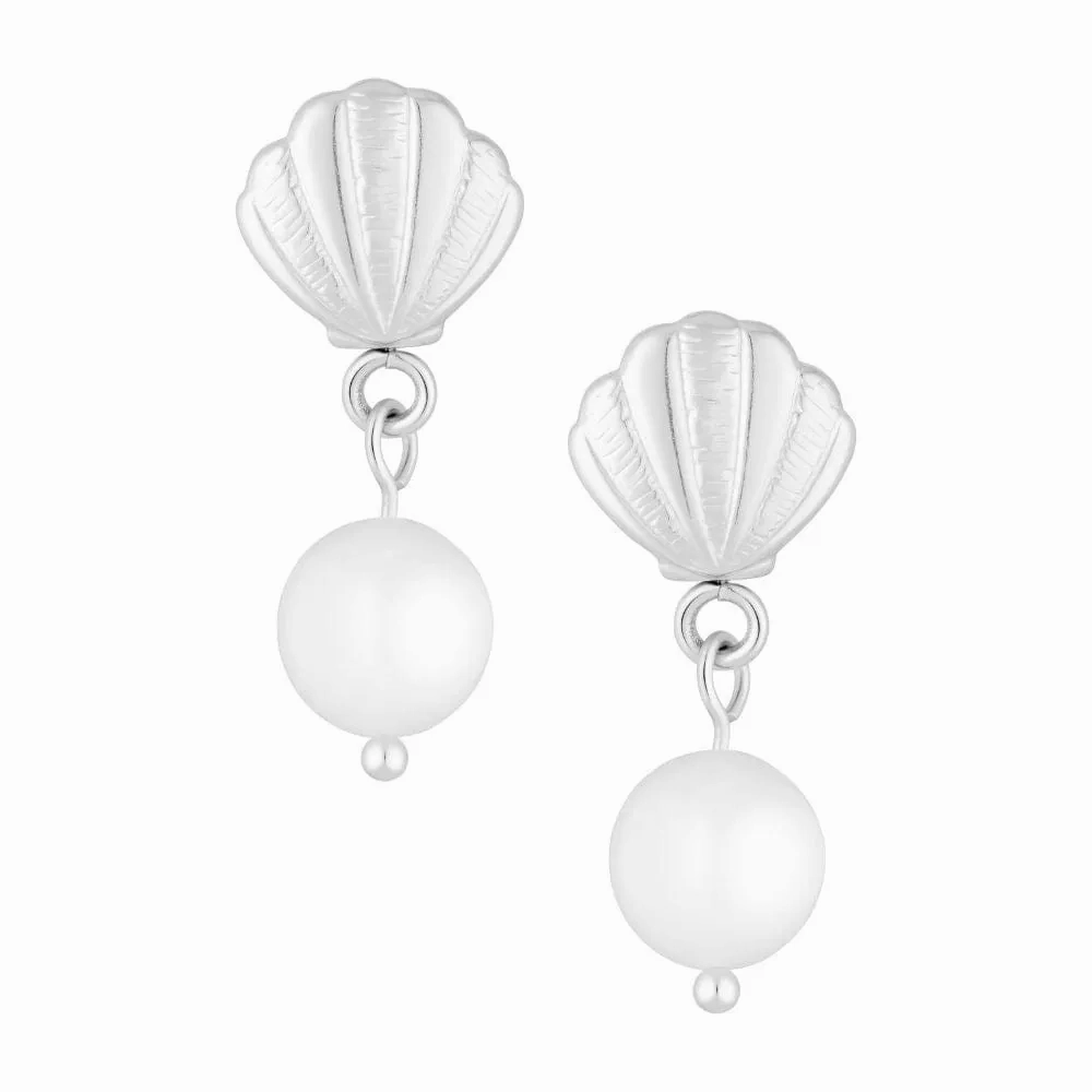 Rosa Pearl Stud Earrings