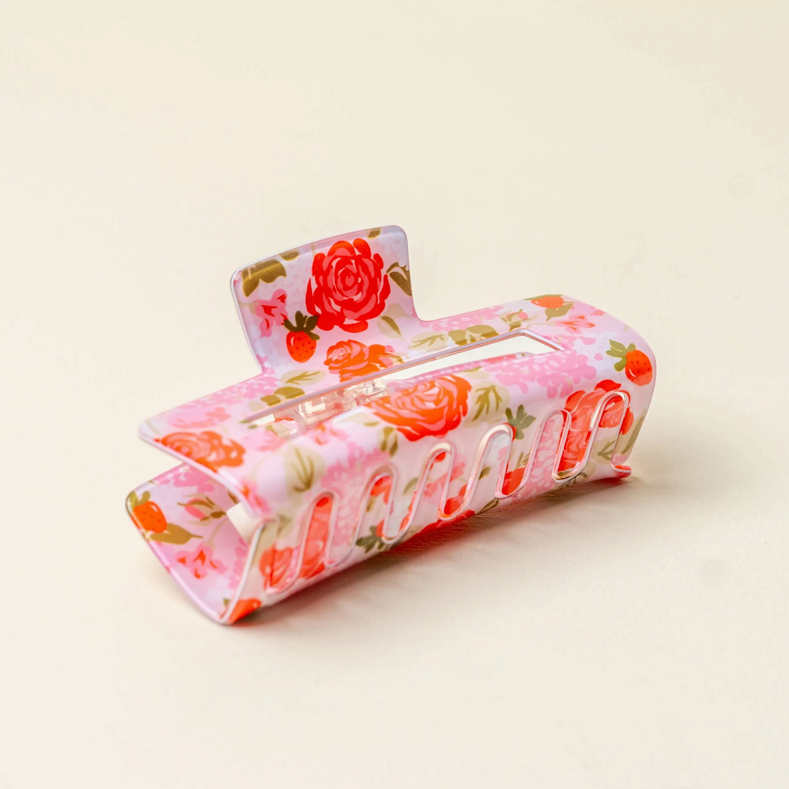 Rose Garden Claw Clip