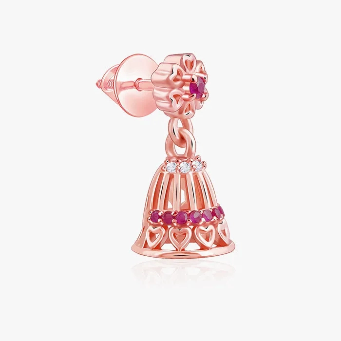 Rose Gold Ahilya Jhumki