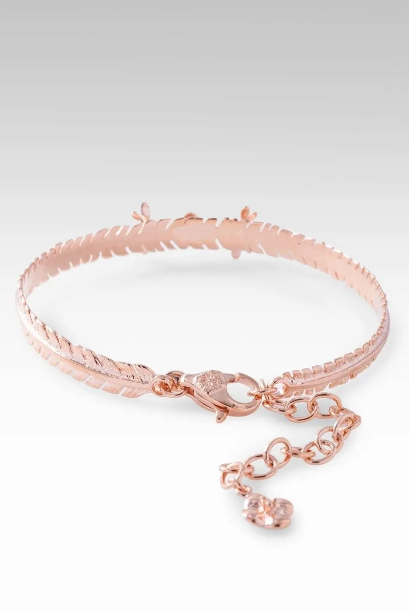 Rose Gold Changes Within Bracelet? in White Zircon