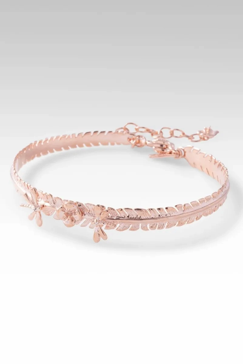 Rose Gold Changes Within Bracelet? in White Zircon