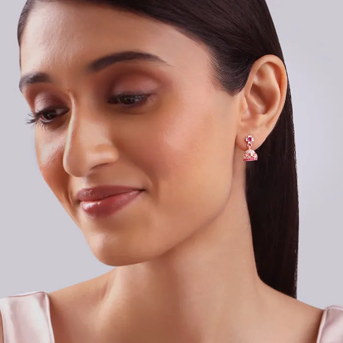 Rose Gold Kamla Jhumki
