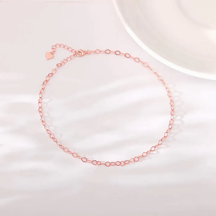 Rose Gold Stylish Anklet