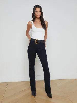 Ruth Gerade-Schnitt Jeans