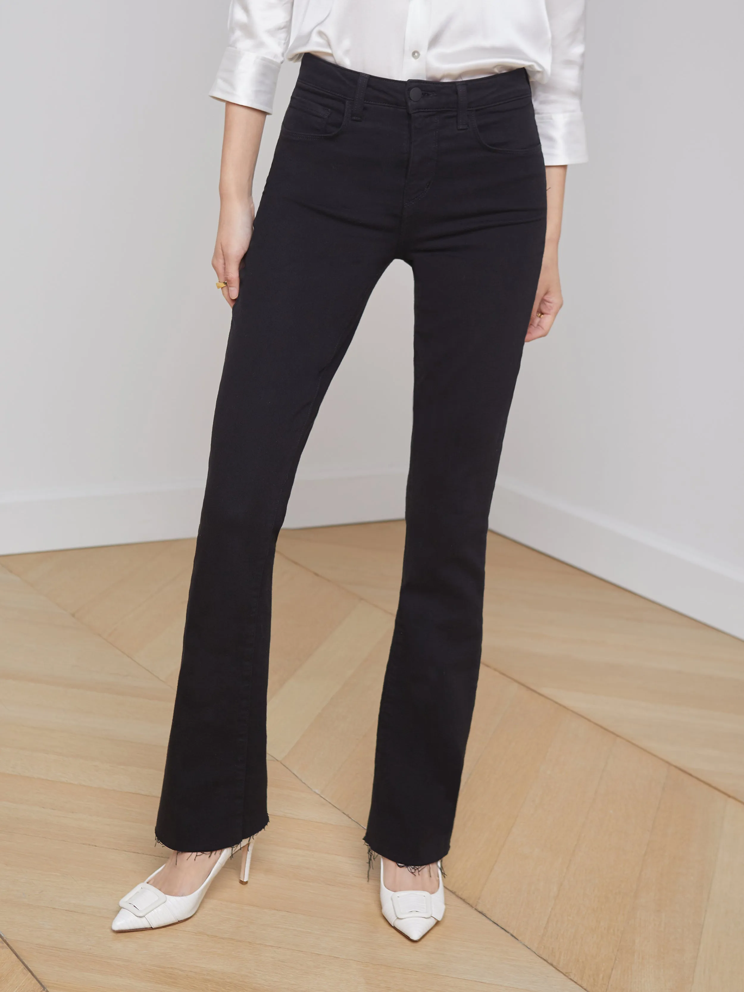 Ruth Gerade-Schnitt Jeans