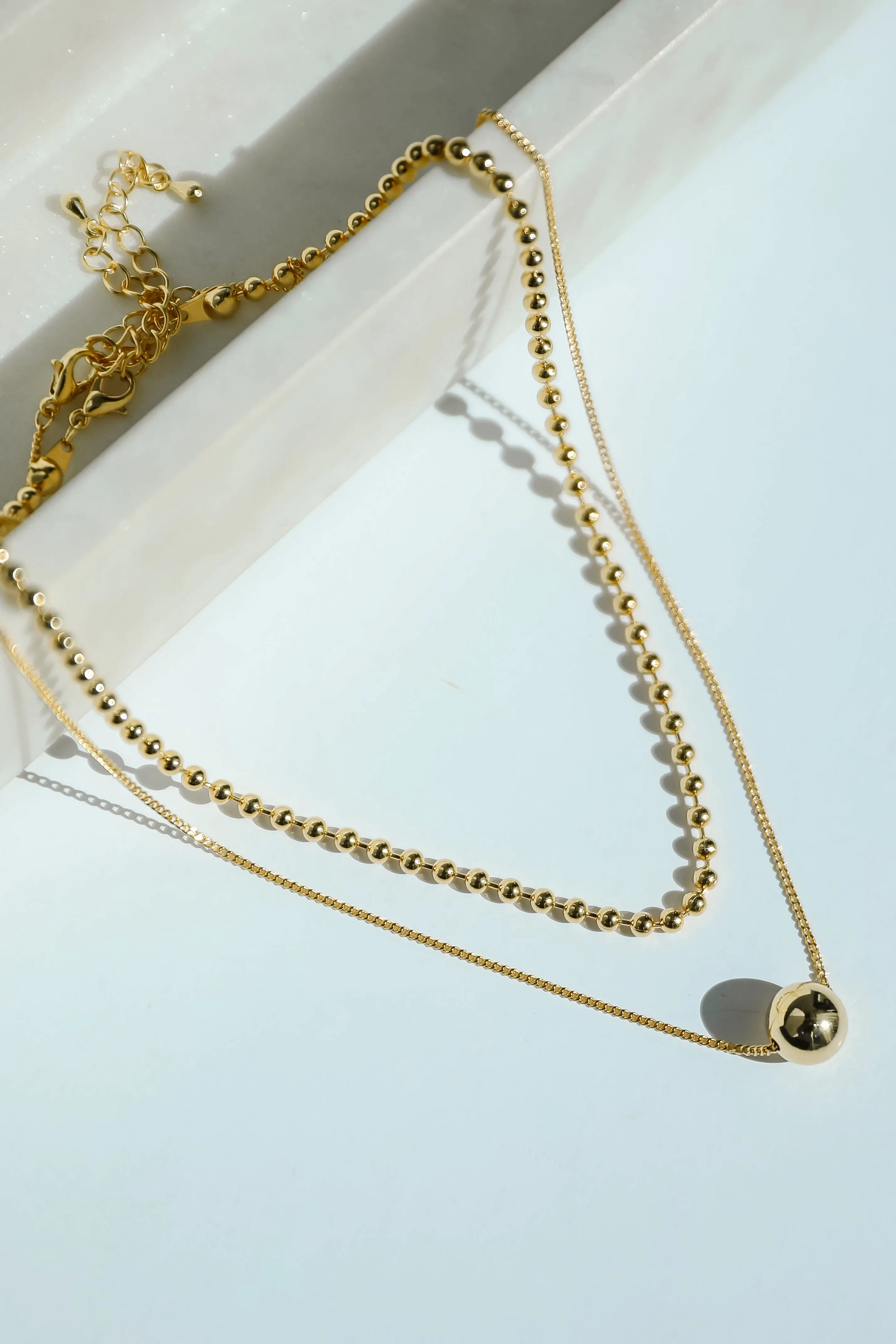 Rylee Gold Layered Necklace