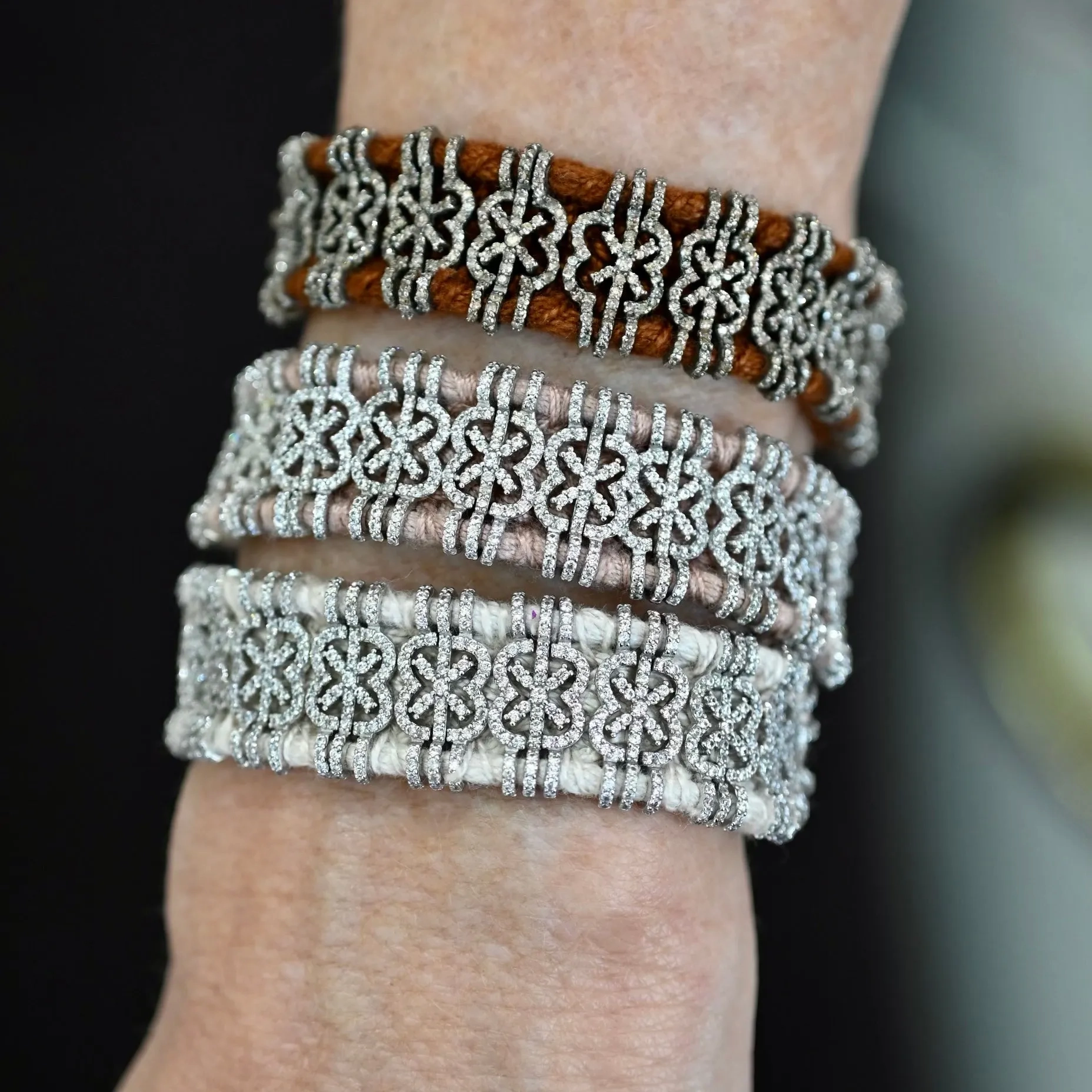 Salvador Diamond &amp; Vanilla Bracelet