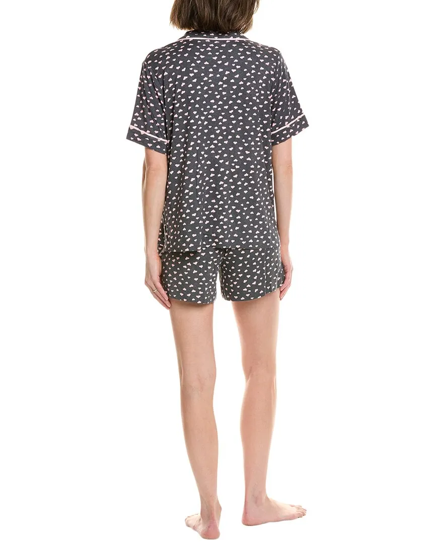 Sanctuary 2-teiliges Schlafshirt & Shorts Set