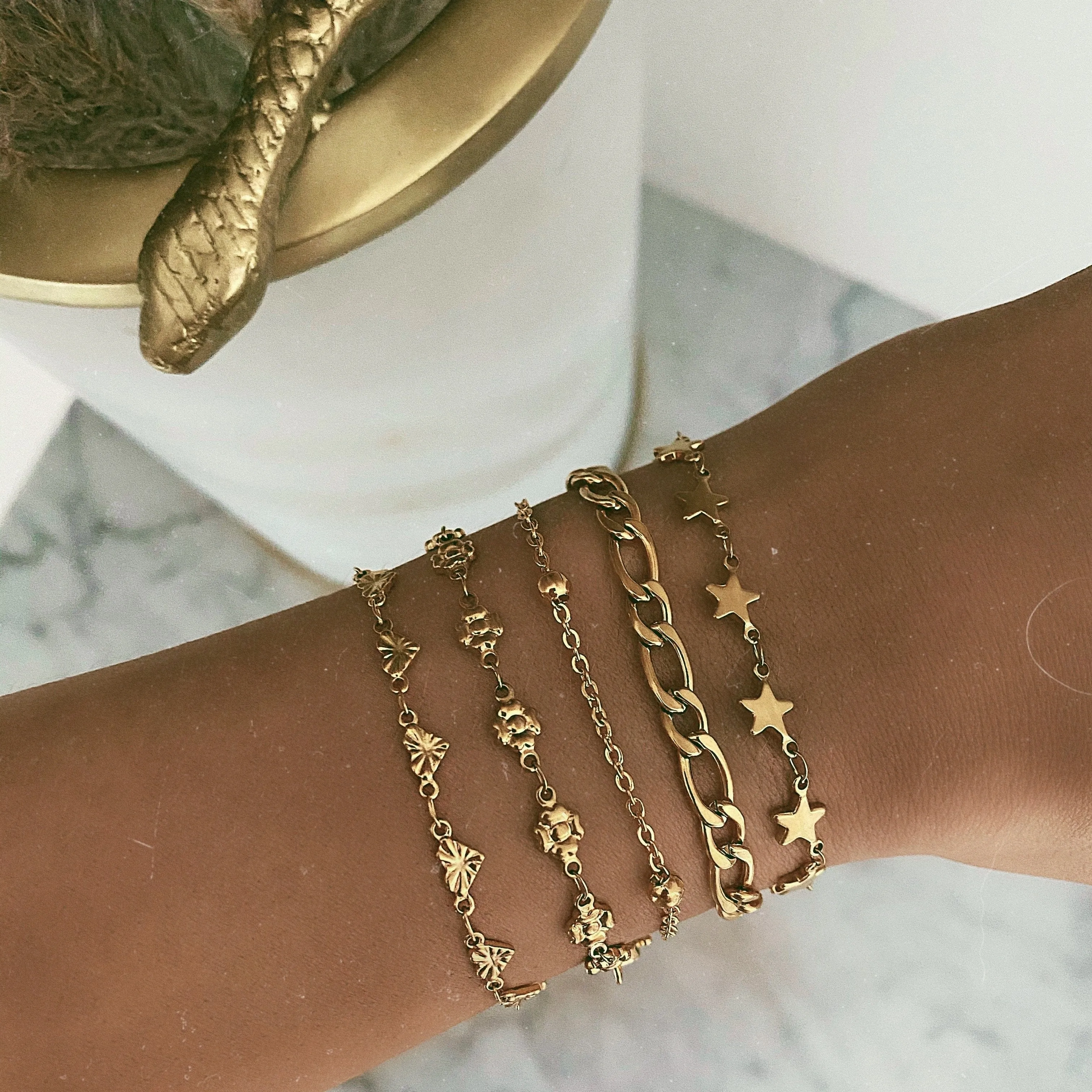Santorini Heart Bracelet