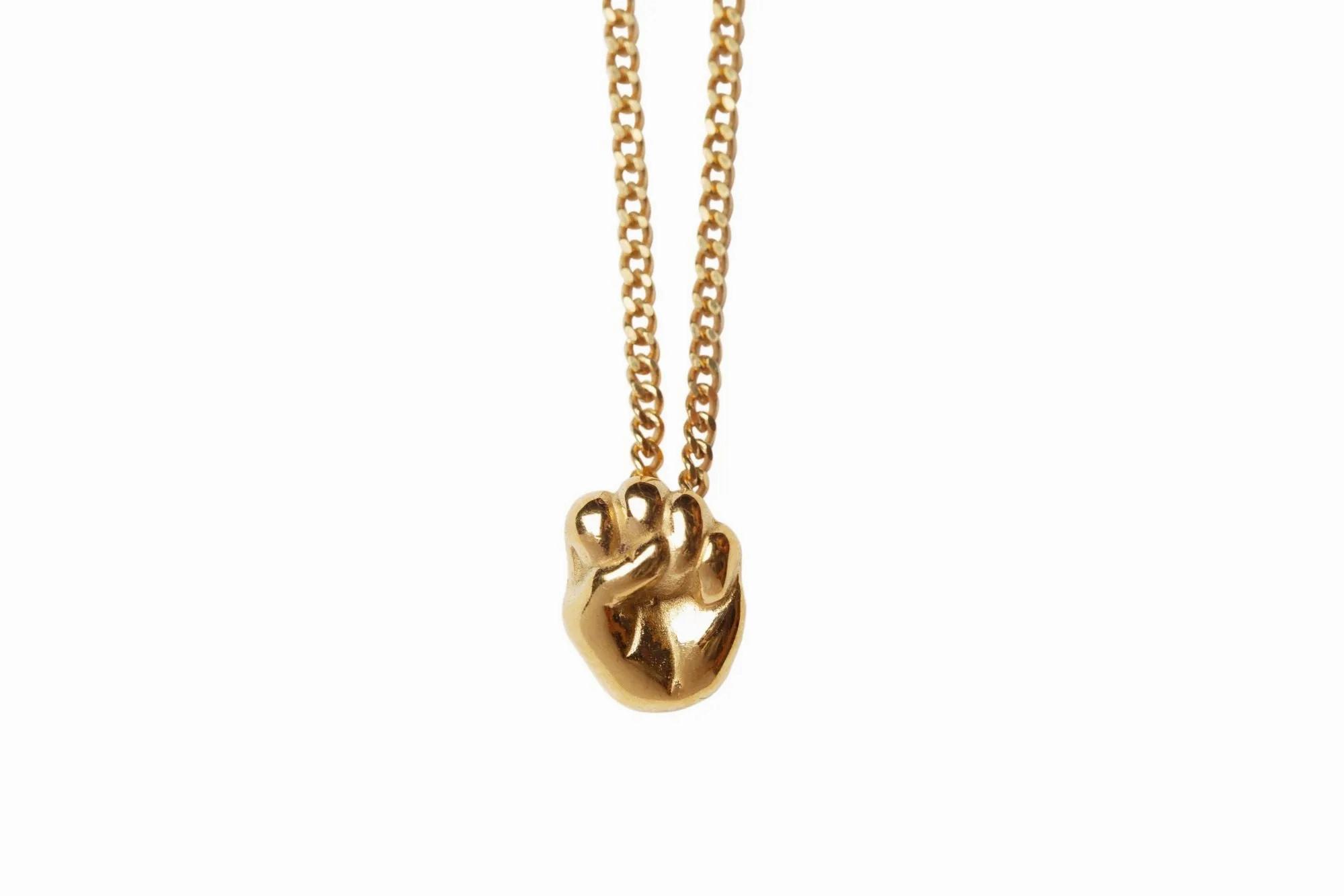 Sara girlpower Gold Plated Necklace