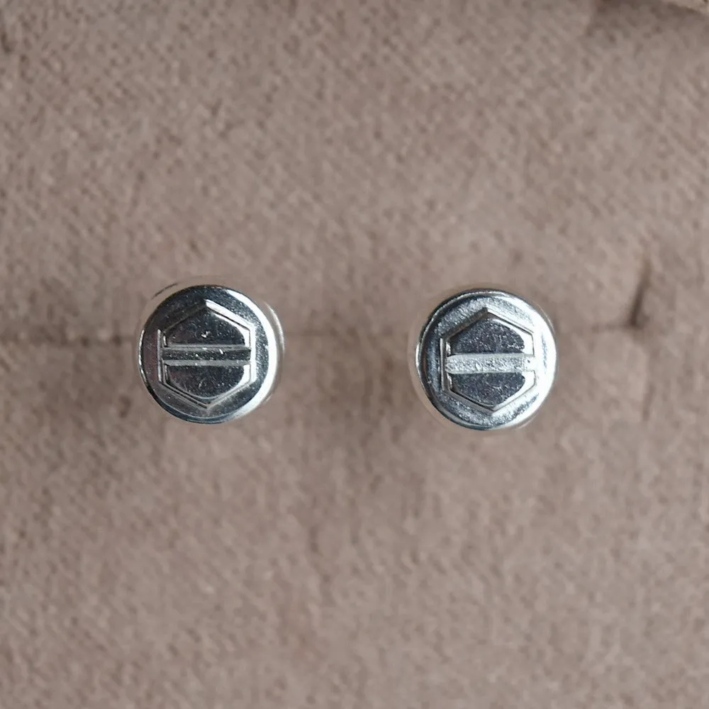 Screw &amp; Washer Stud Earrings