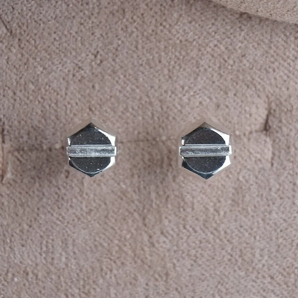 Screw Stud Earrings