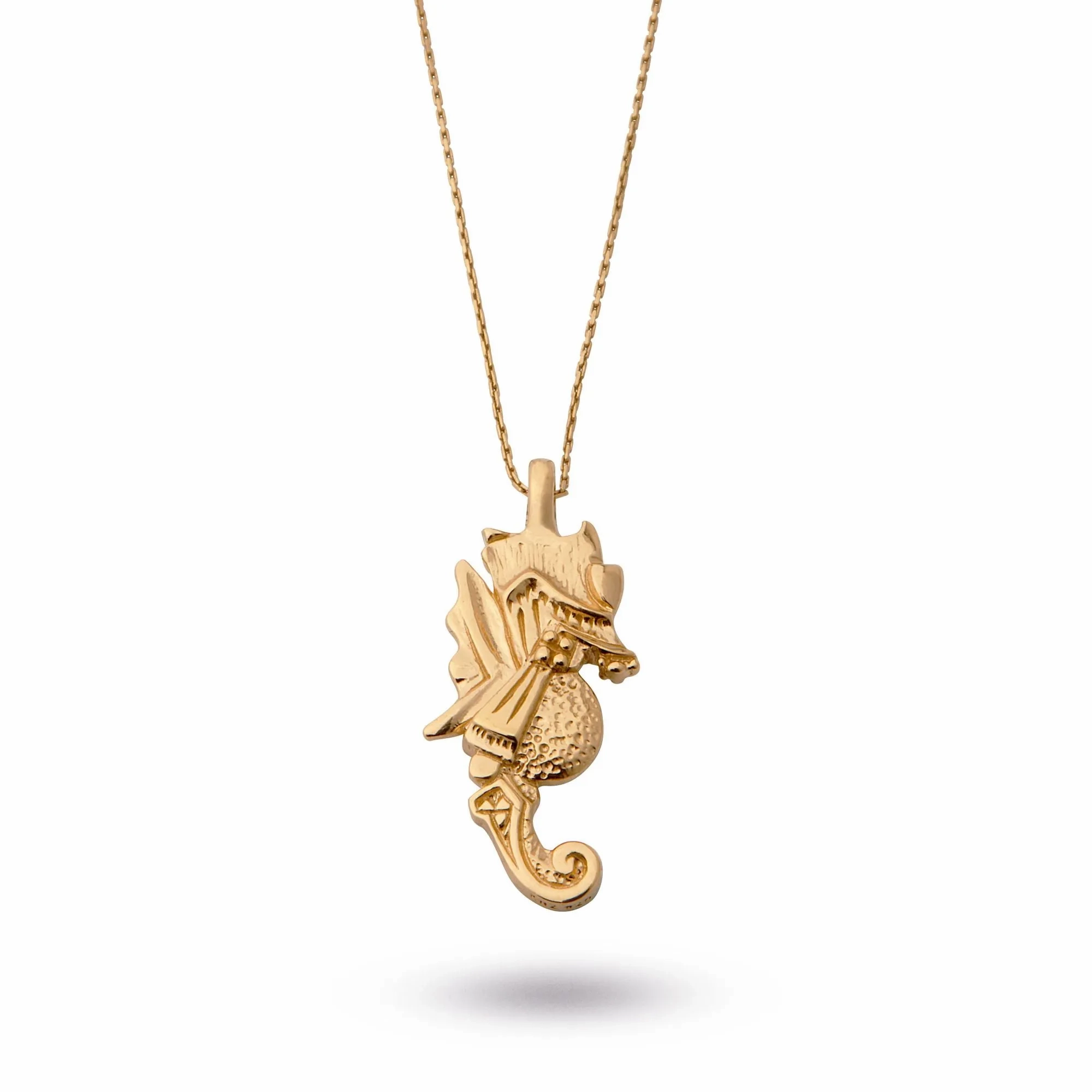 Seahorse Gold Plated Pendant