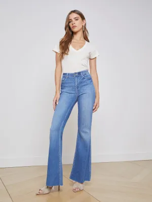Sera Sneaker Flare Jeans