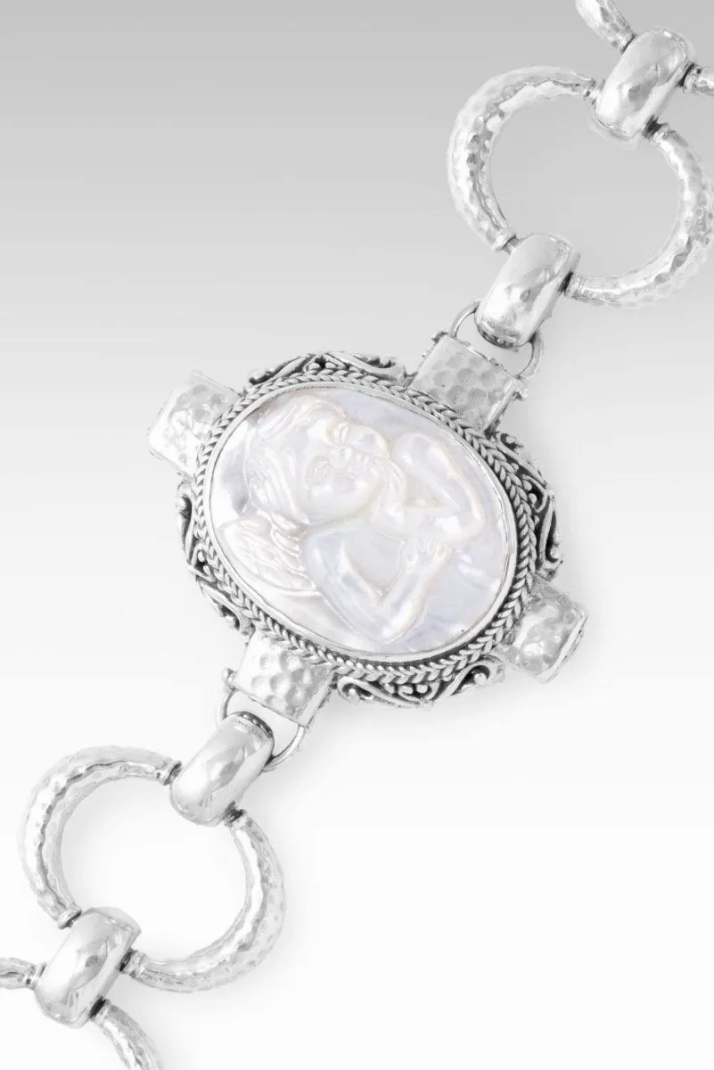 Seraphiel Bracelet? in White Mother of Pearl