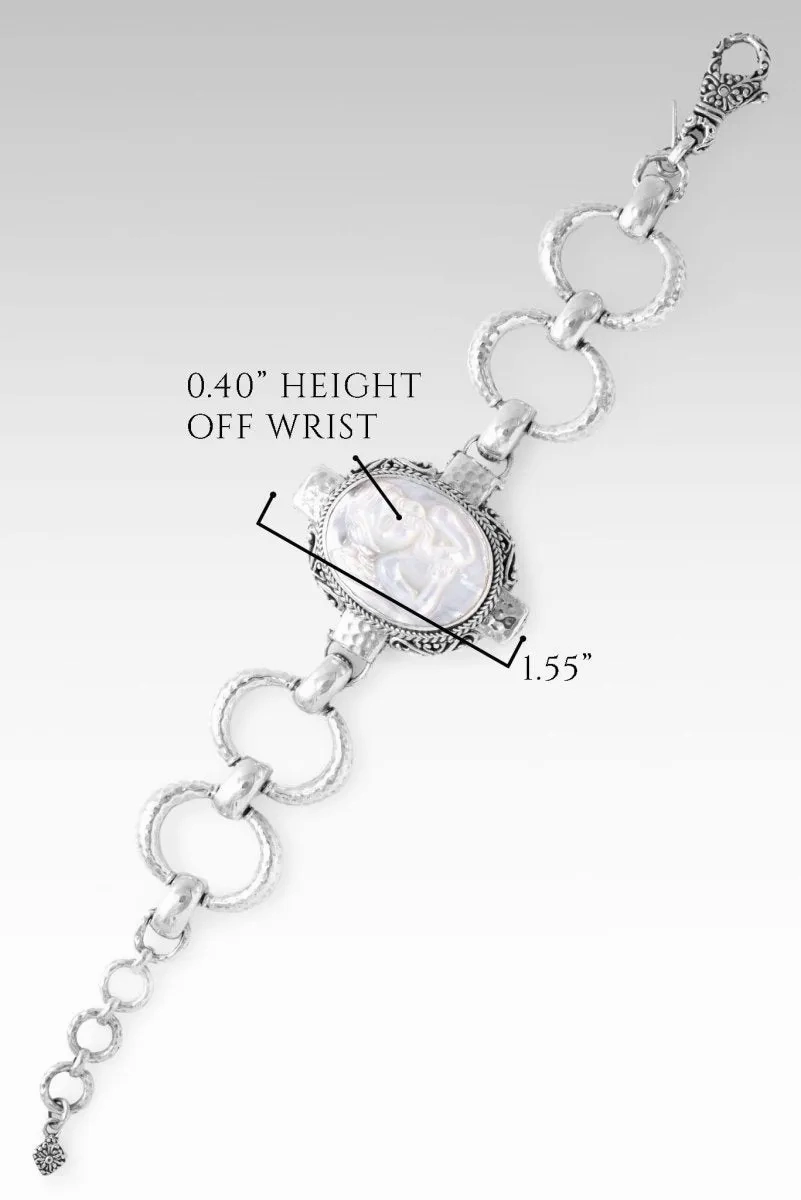 Seraphiel Bracelet? in White Mother of Pearl