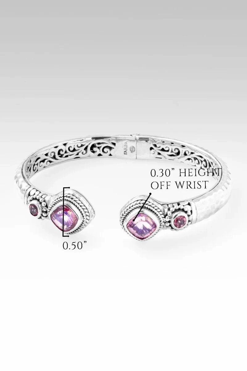 Serene Spirit Tip-to-Tip Bracelet? in Rainbow Sherbet? Mystic Quartz &amp; Pale Plum? Mystic Topaz