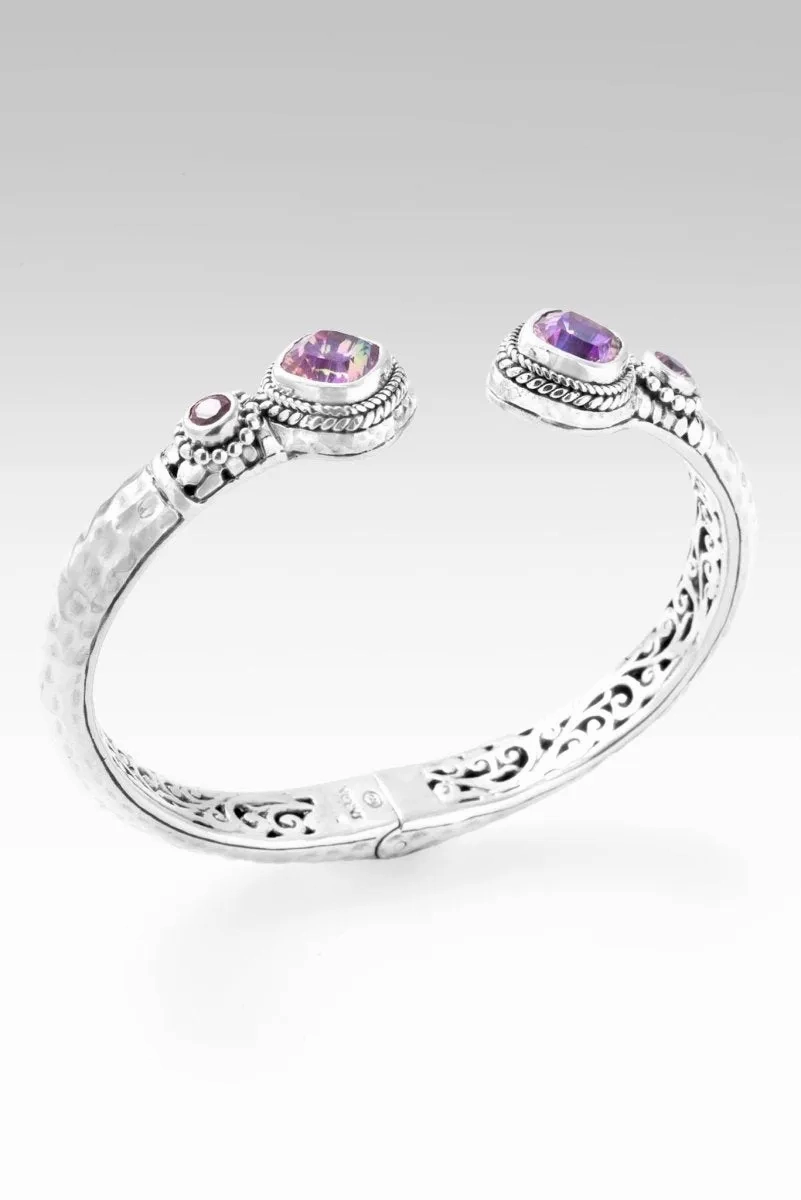 Serene Spirit Tip-to-Tip Bracelet? in Rainbow Sherbet? Mystic Quartz &amp; Pale Plum? Mystic Topaz