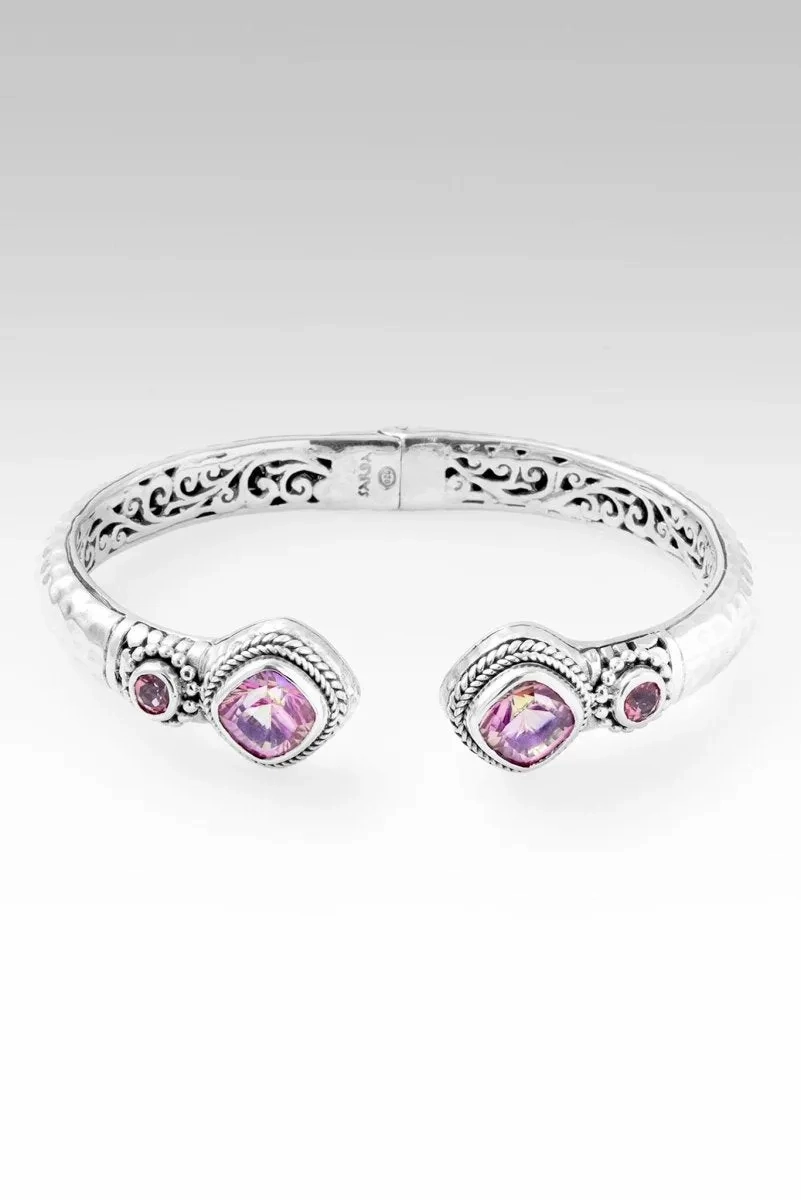 Serene Spirit Tip-to-Tip Bracelet? in Rainbow Sherbet? Mystic Quartz &amp; Pale Plum? Mystic Topaz