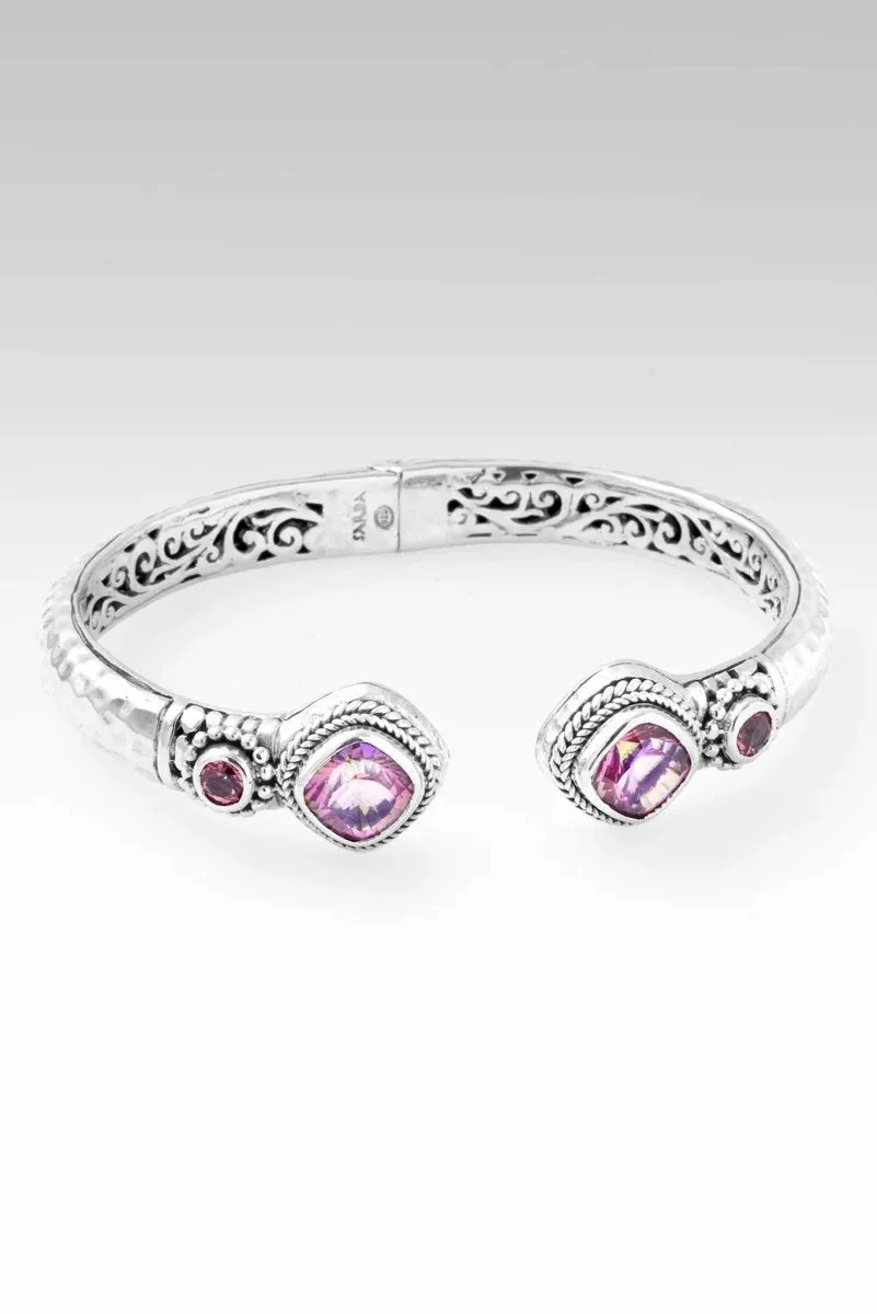Serene Spirit Tip-to-Tip Bracelet? in Rainbow Sherbet? Mystic Quartz &amp; Pale Plum? Mystic Topaz