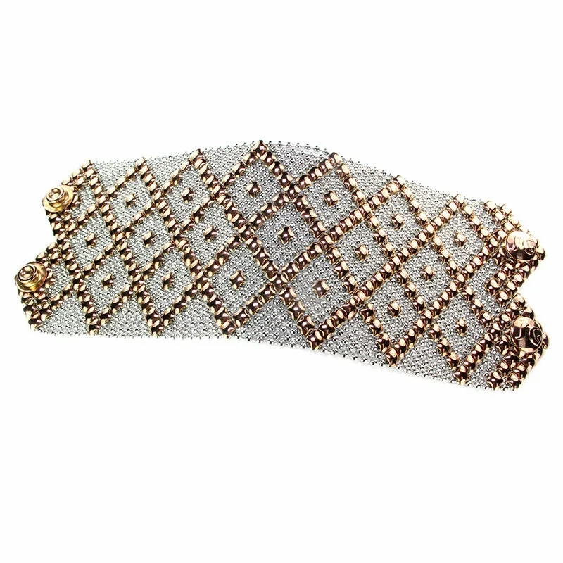SG Liquid Metal B26 - SS / Rose Titanium (Stainless Steel Bracelet) by Sergio Gutierrez