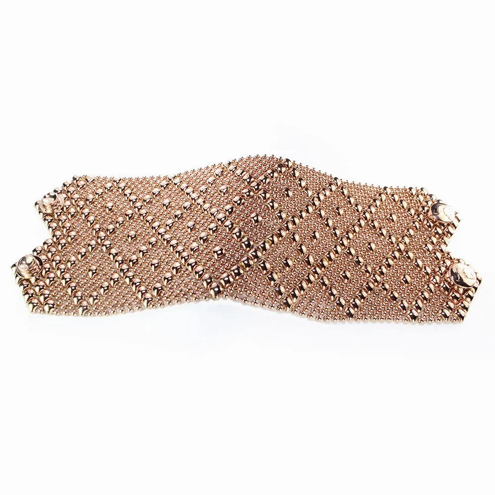 SG Liquid Metal B26?CRG Rose Gold Finish Bracelet by Sergio Gutierrez