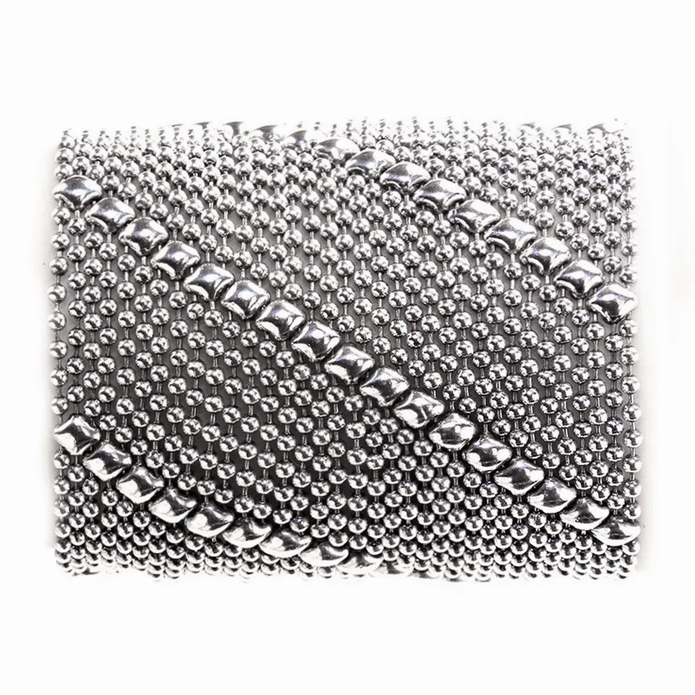 SG Liquid Metal B27-AS Antique Silver Bracelet by Sergio Gutierrez
