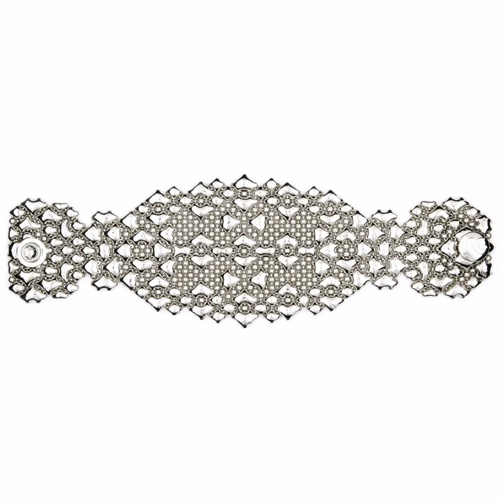 SG Liquid Metal B87-AS Antique Silver Bracelet by Sergio Gutierrez