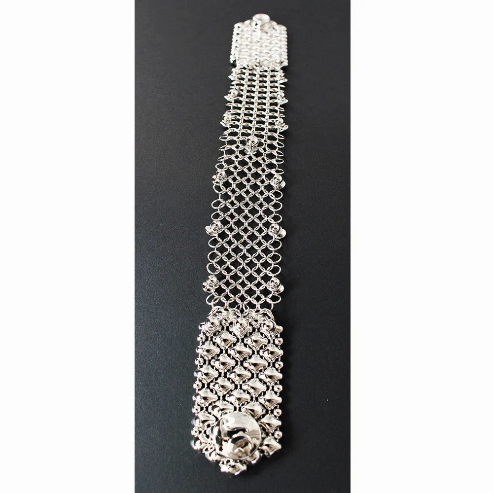 SG Liquid Metal CMB1-N (Chrome Finish) Bracelet by Sergio Gutierrez