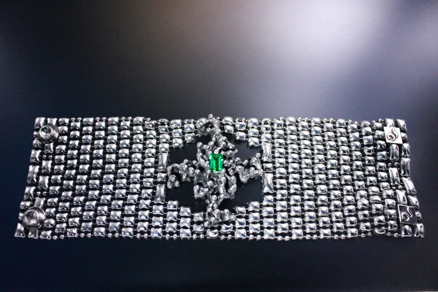 SG Liquid Metal LEB 3691 ?COne of a kind Bracelet by Sergio Gutierrez