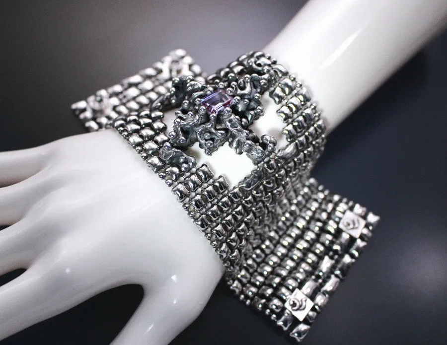 SG Liquid Metal LEB 3699 ?C One of a kind Bracelet by Sergio Gutierrez