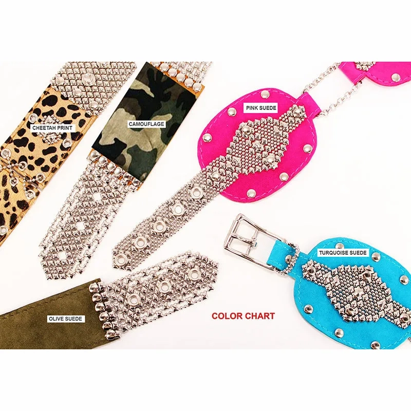 SG Liquid Metal LTBT1 (Chrome Finish &amp; Leather) Bracelet by Sergio Gutierrez