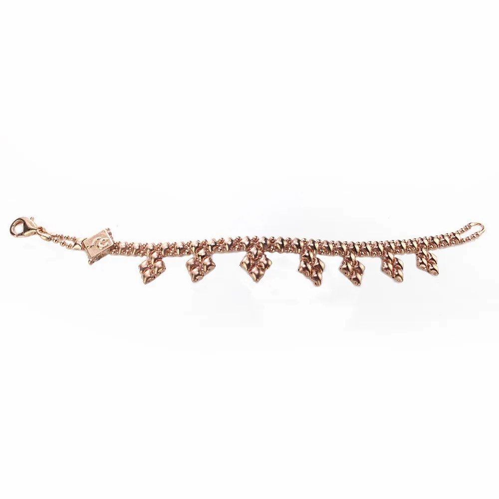 SG Liquid Metal MINI-K-RG Rose Gold Finish Bracelet by Sergio Gutierrez