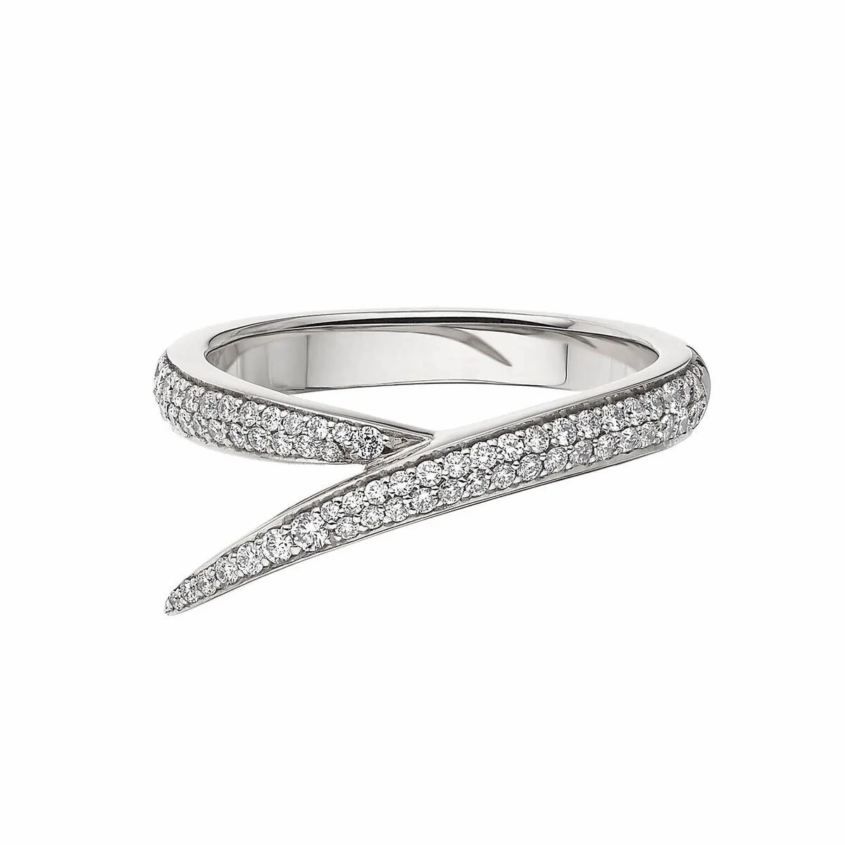 Shaun Leane Interlocking 18ct Gold and Diamond Ring Set